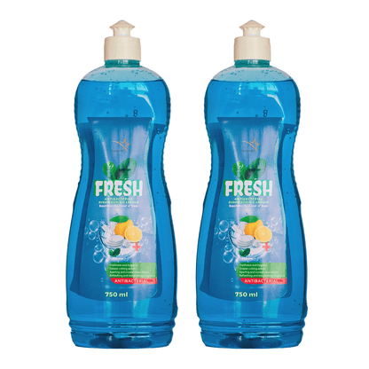 2x Antibacterial dishwashing liquid 750ml double bundle deal