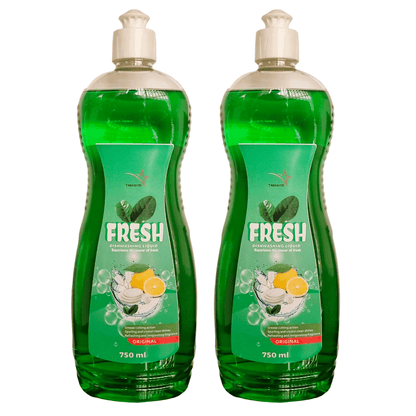 2x Regular dishwashing liquid 750ml double bundle deal