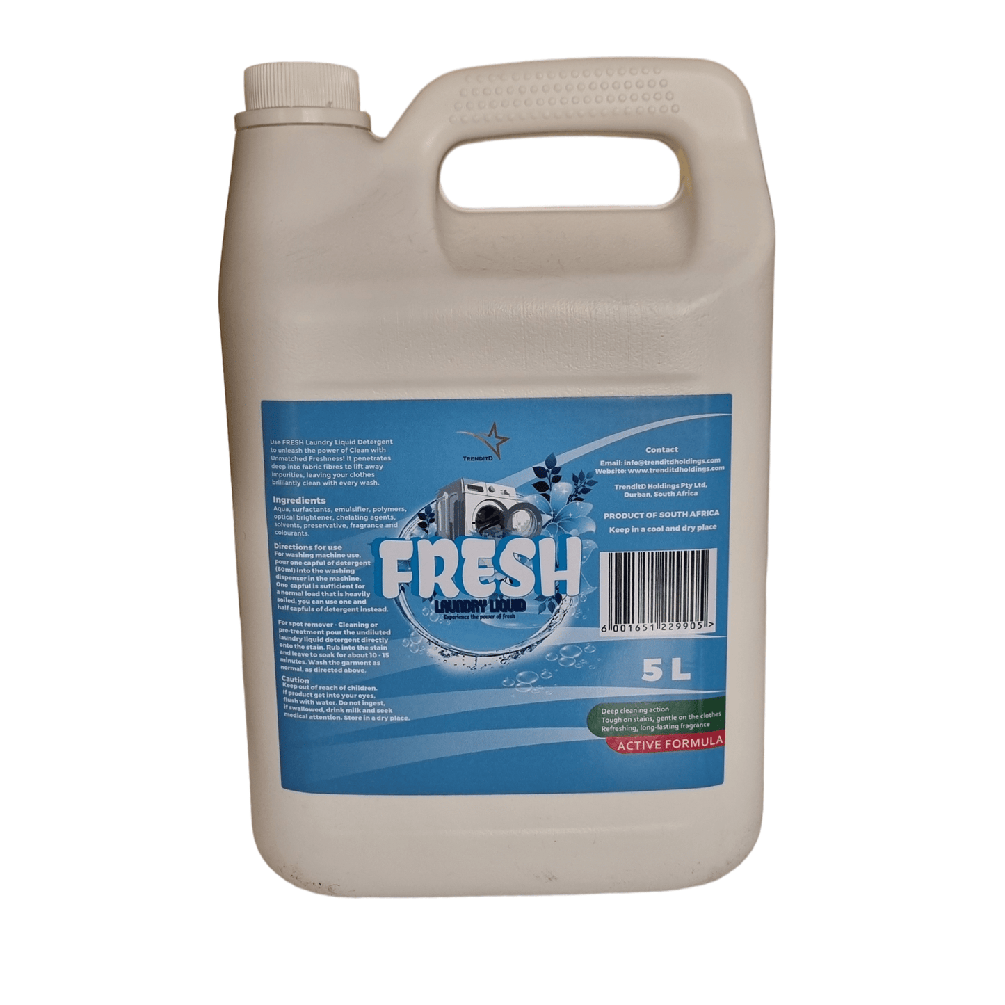 FRESH Auto Laundry Liquid 5LT